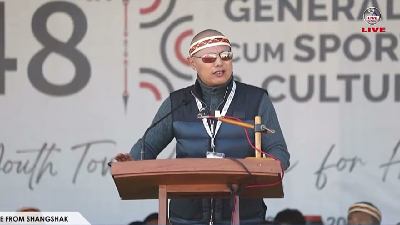 Manipur Mp Alfred Kanngam (speech) on request of his Dad ZKL 2025
