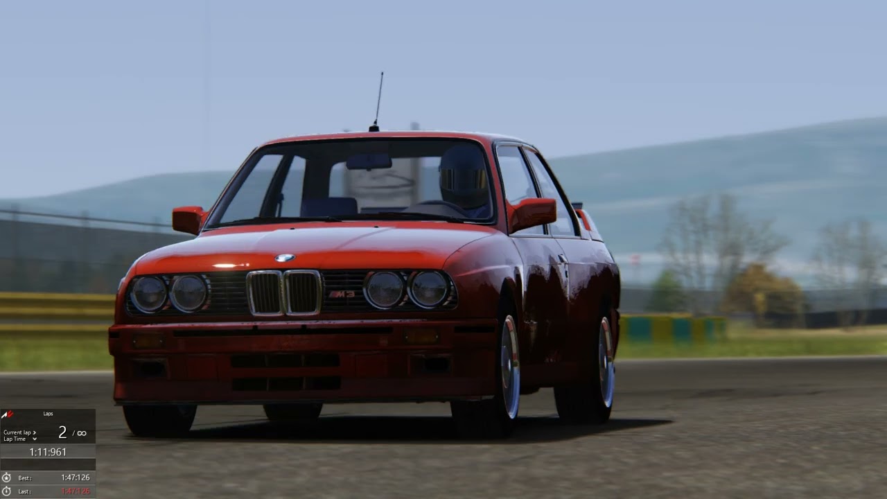 Assetto Corsa Grobnik BMW M3 E30 World Record 1:44.700 TV