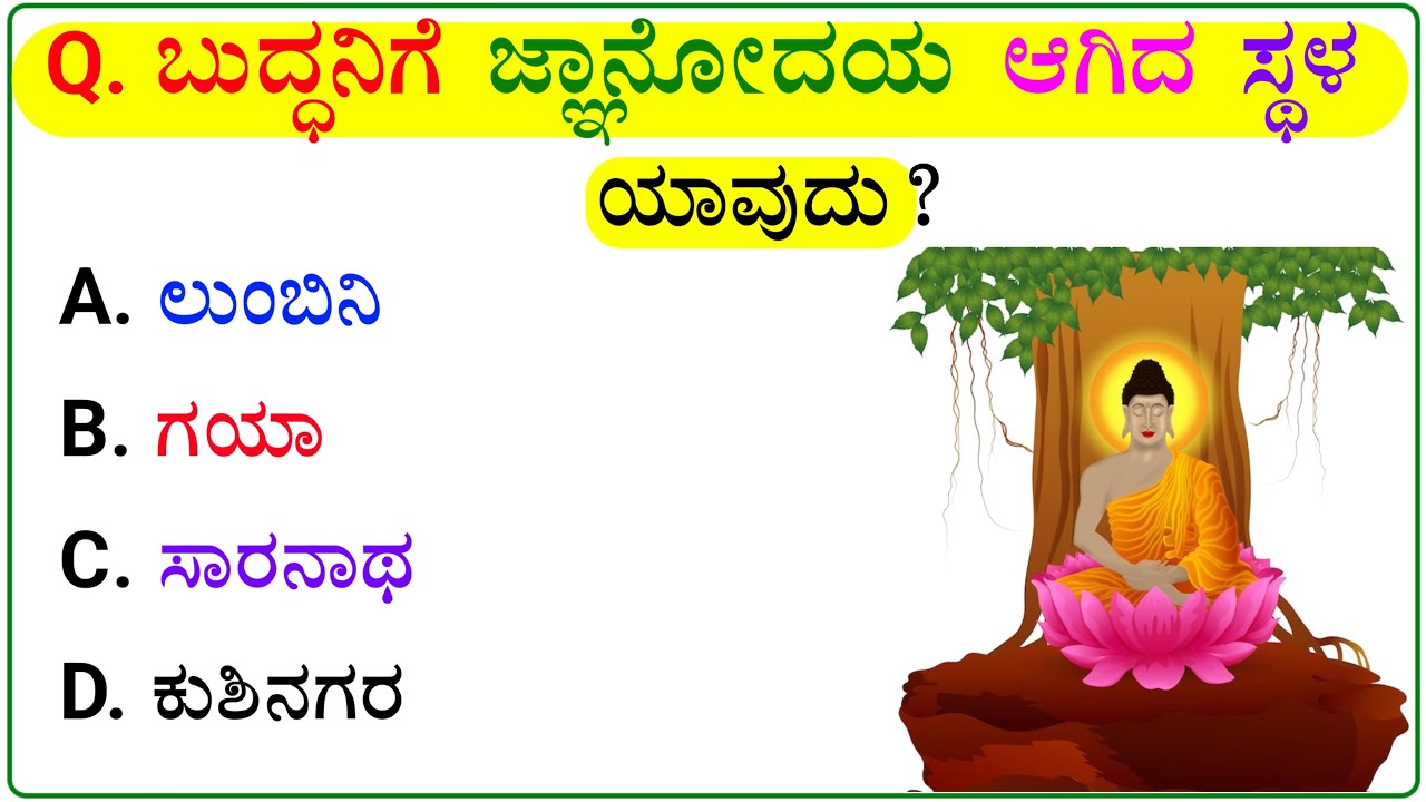 !! ನೀವು ಬುದ್ದಿವಂತರಾಗಿದ್ರೆ ಈ ಪ್ರಶ್ನೆಗೆ ಉತ್ತರಿಸಿ! Kannada Gk Question! kannada quiz video