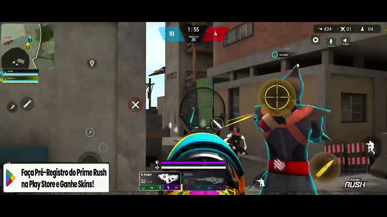 Ganhando mais uma partida de primer rush 🤯🔥🔥