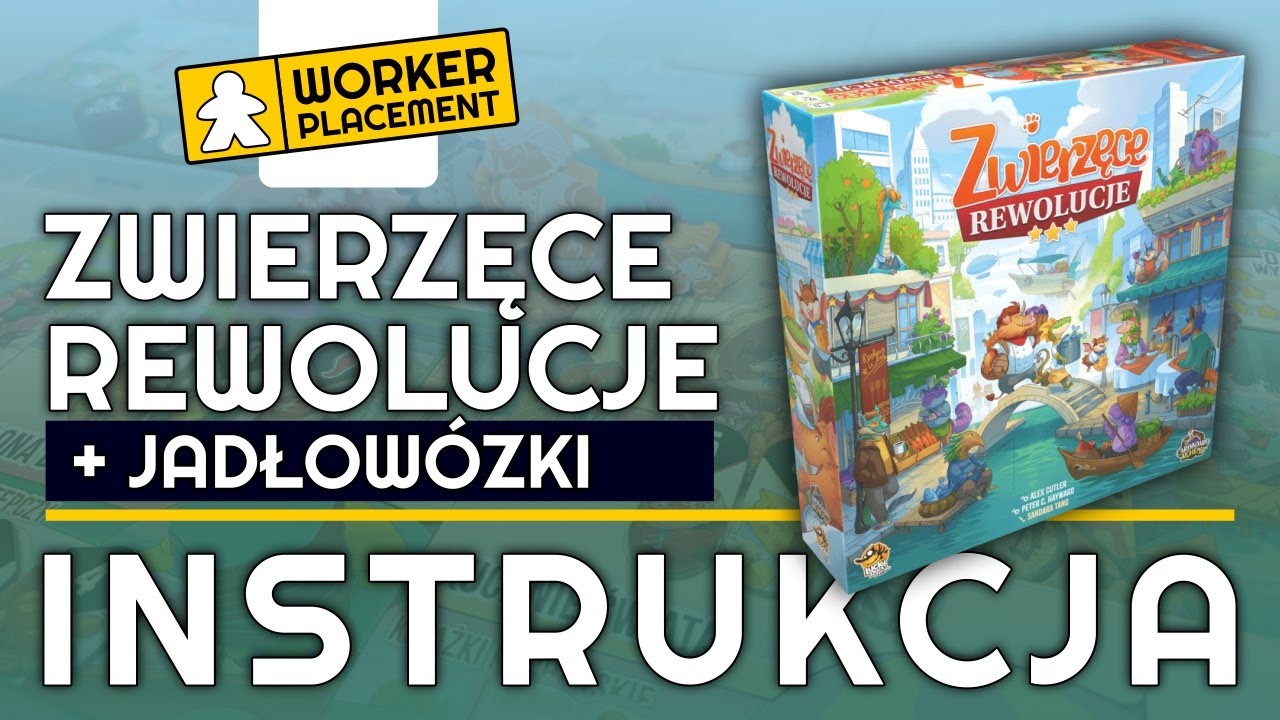 Zwierzęce Rewolucje + Jadłowózki | Zasady Gry | Instrukcja