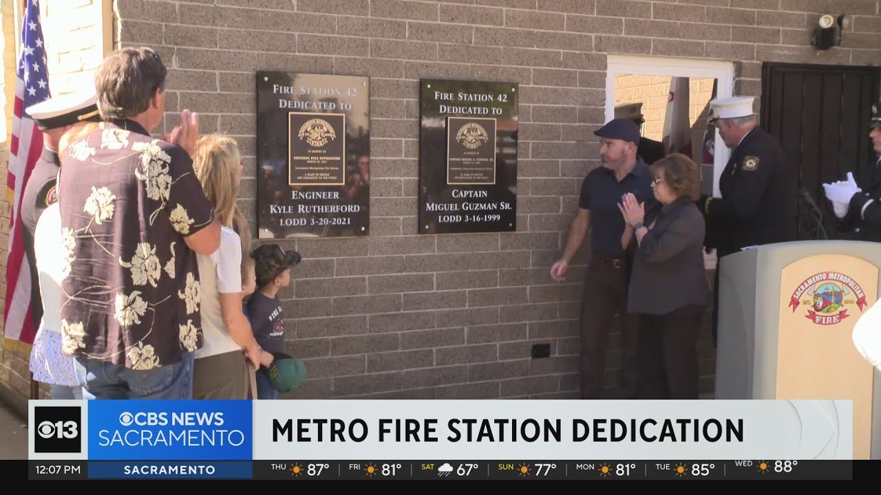 Metro Fire dedicates station in memory of two firefighters