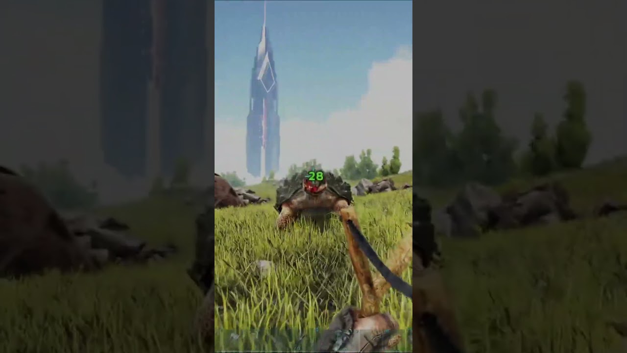 How To Tame A Carbonemys In Ark Survival Evolved #shorts #ark