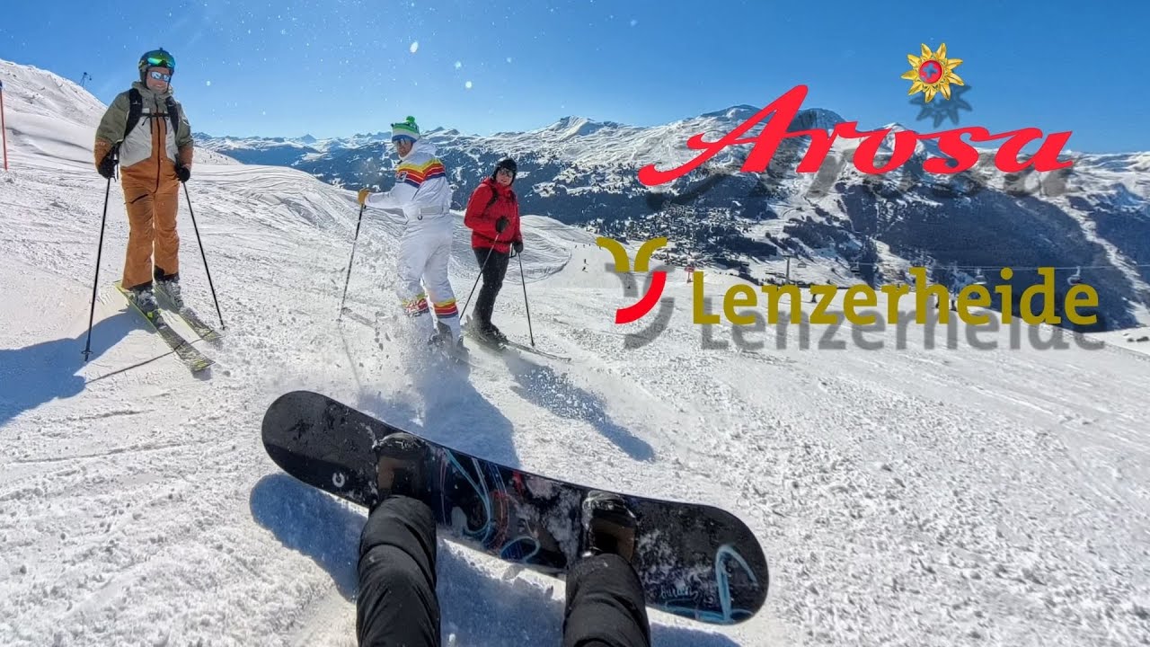Ski resort Arosa Lenzerheide, Switzerland