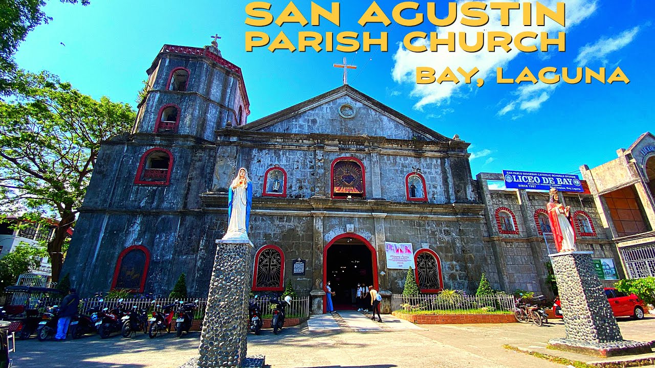San Agustin Parish Church in Bay, Laguna