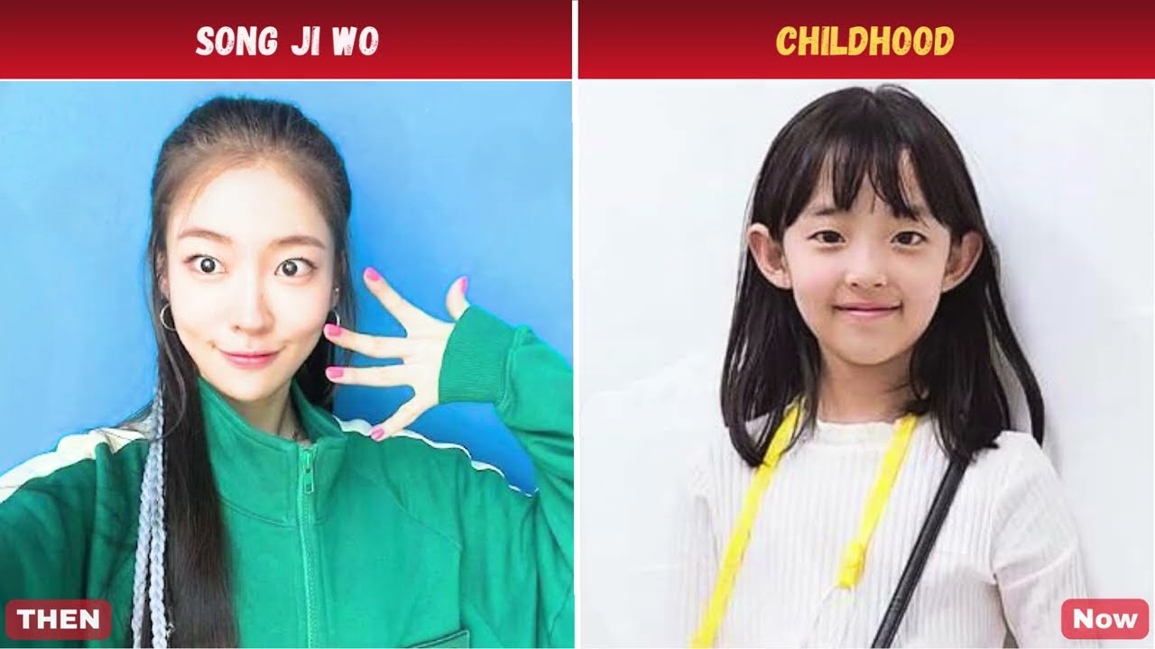 Squid Game Season 1 & 2 Cast Childhood Photo | Thanos