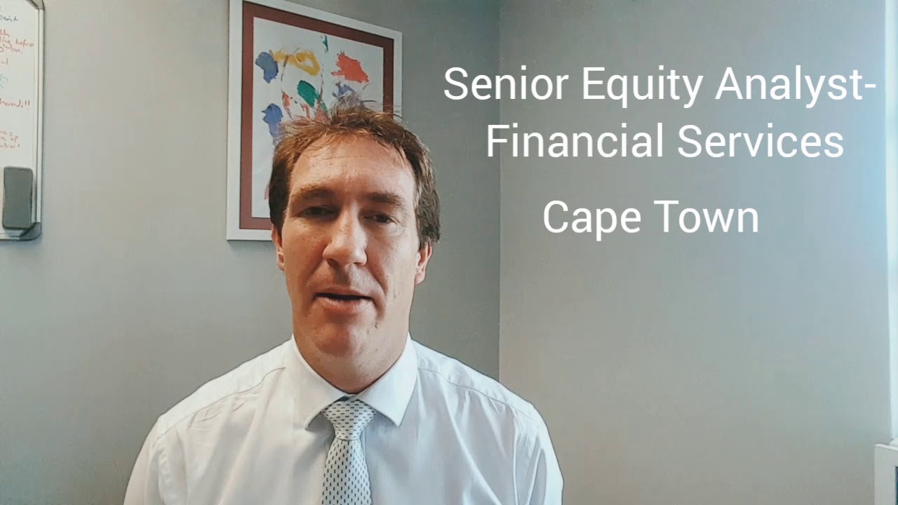 Senior Equity Analyst - Financials