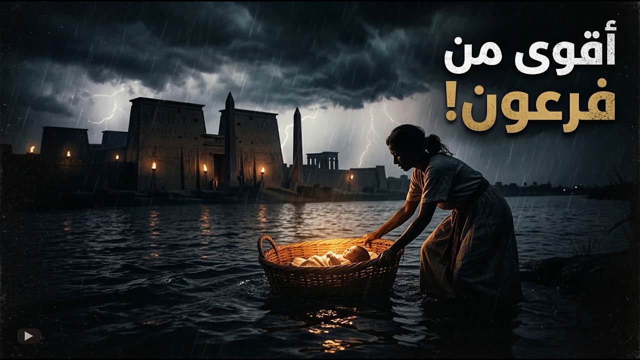 ألقته بيديها في النهر.. الليلة التي كادت أن تقضي على فرعون!