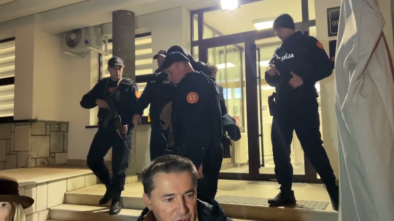 Aco Đukanović nakon saslu&scaron;anja kod istražnog sudije