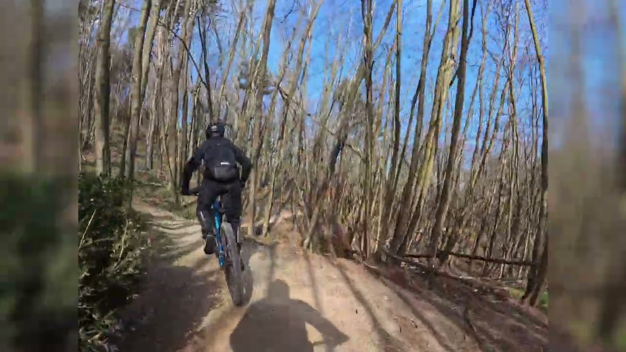 Rollercoaster Ole vorn komplett, nochmal 2 Teil ich vorn und Trails nach unten 6.3.25  Finale Ligure