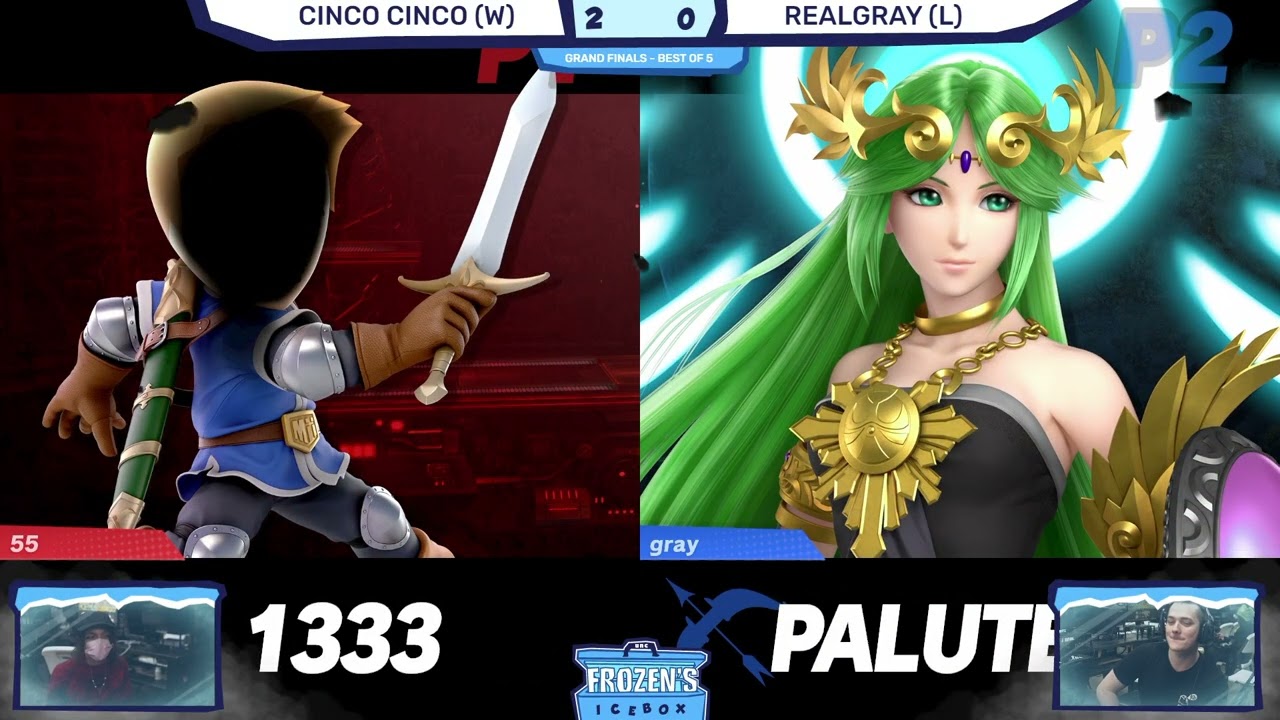 Icebox 11 - Grand Finals - Cinco Cinco (Mii Swordfighter) VS realgray (Palutena) - HDR