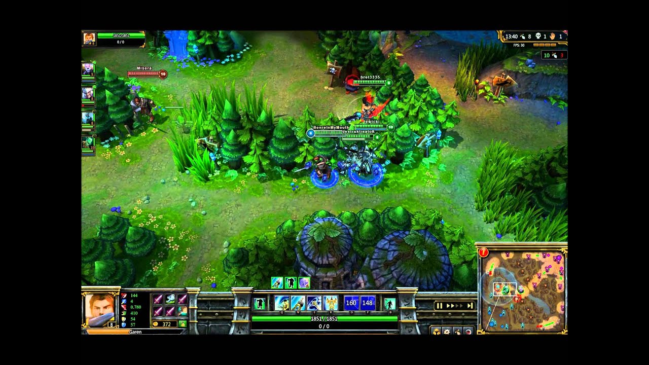 Garen is a Troll