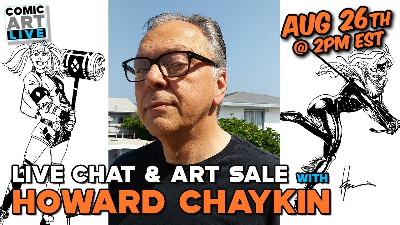 Live Art Sale and Conversation with Comic Artist Howard Chaykin