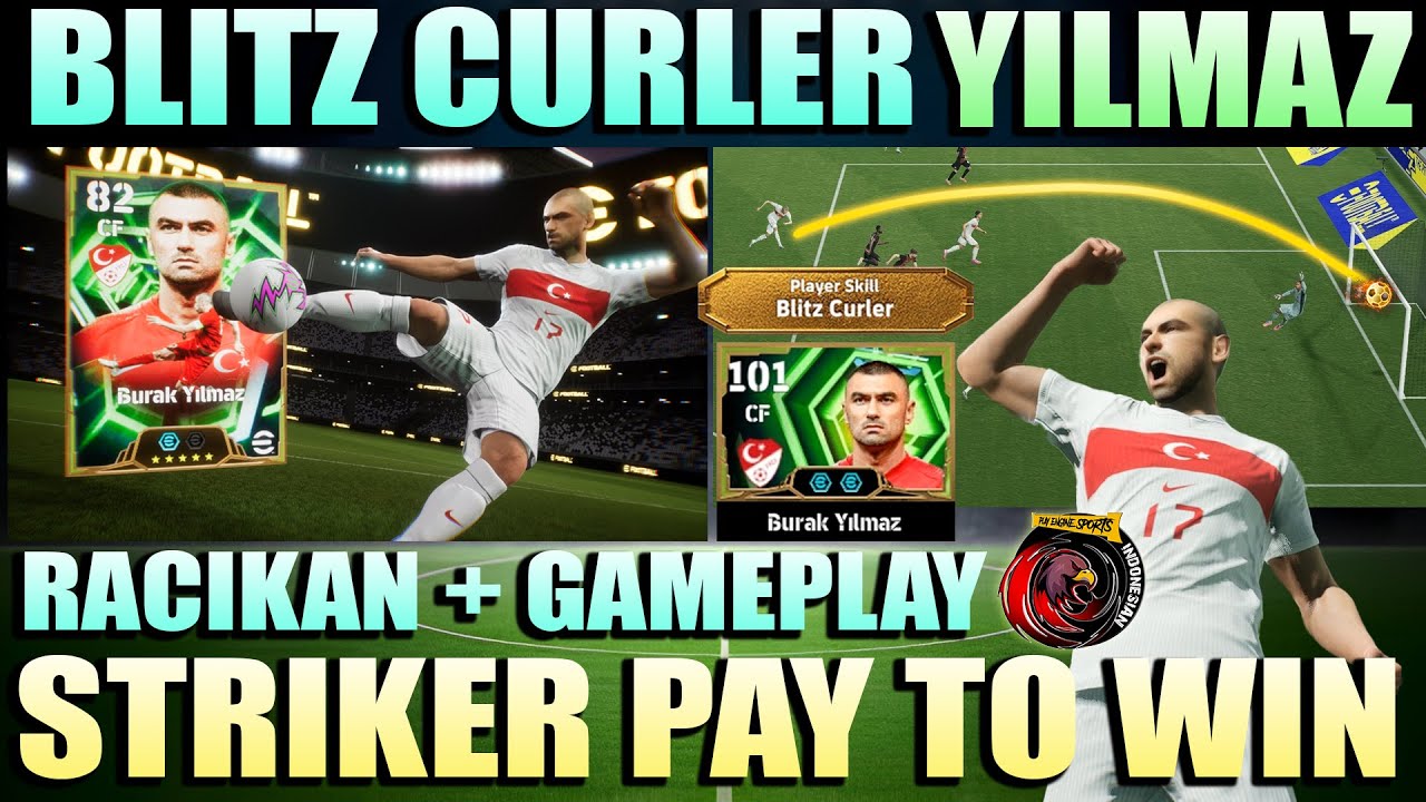 AKU BELI BURAK YILMAZ BLITZ CURLER PAY TO WIN HARAM !! BANTAI SEMUA LAWAN !! HEBAT BANGET !!