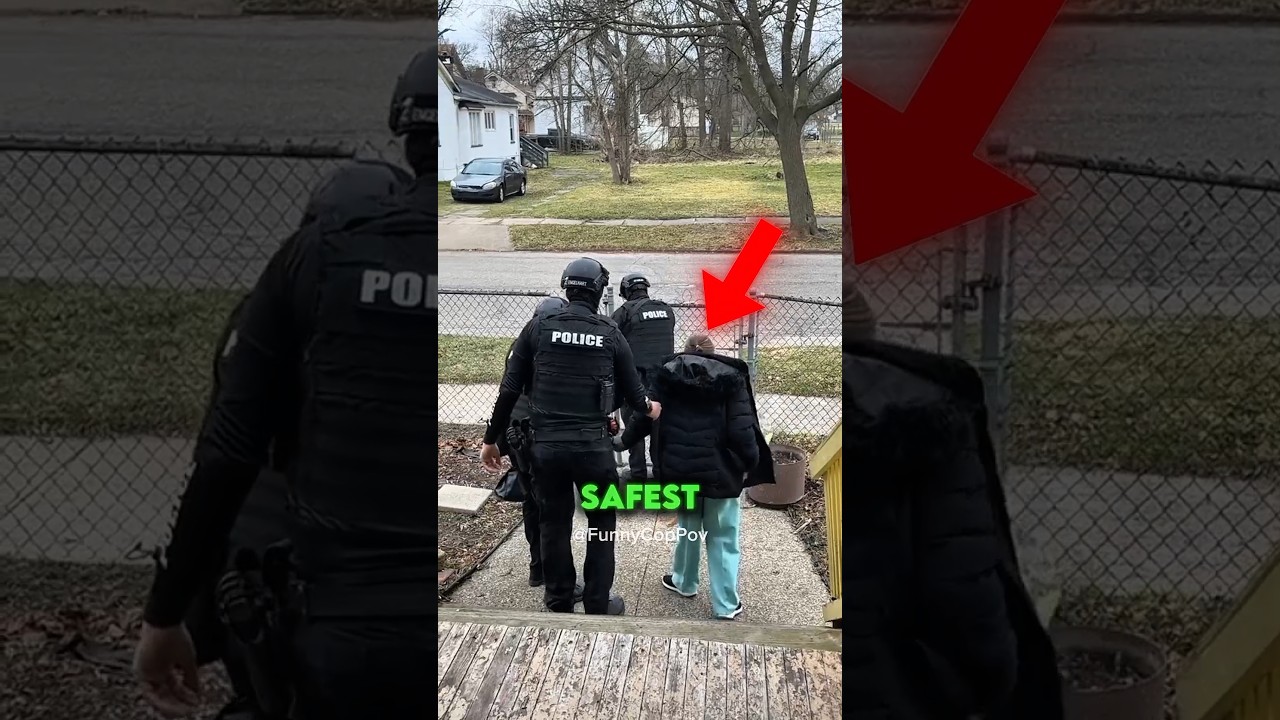 The Safest Grandma Ever 😂🚔
