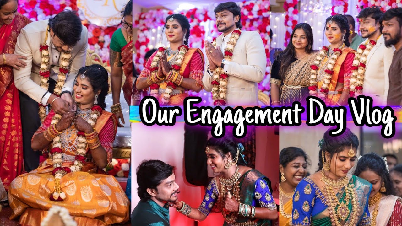 Unforgettable Day In My Life😍Our Engagement Vlog || Kanmani tamil beauty tips