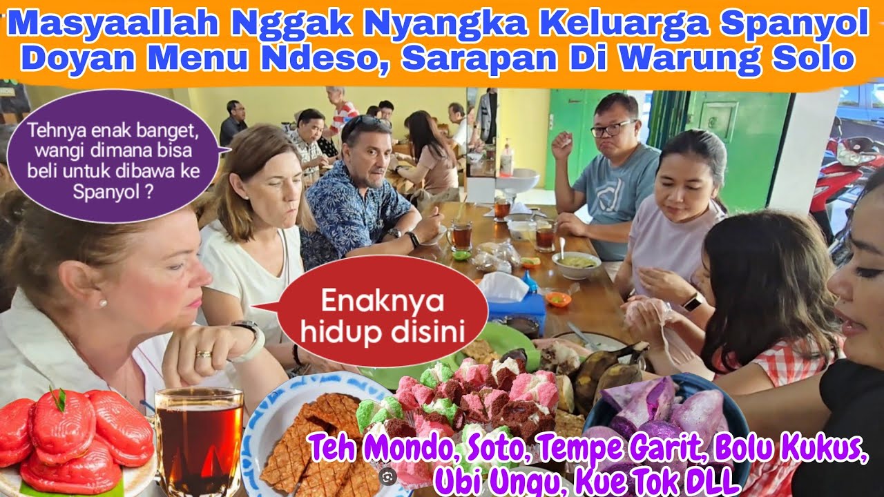 Masyaallah Mereka Mau Coba &  Doyan Menu Menu Tradisional Indonesia