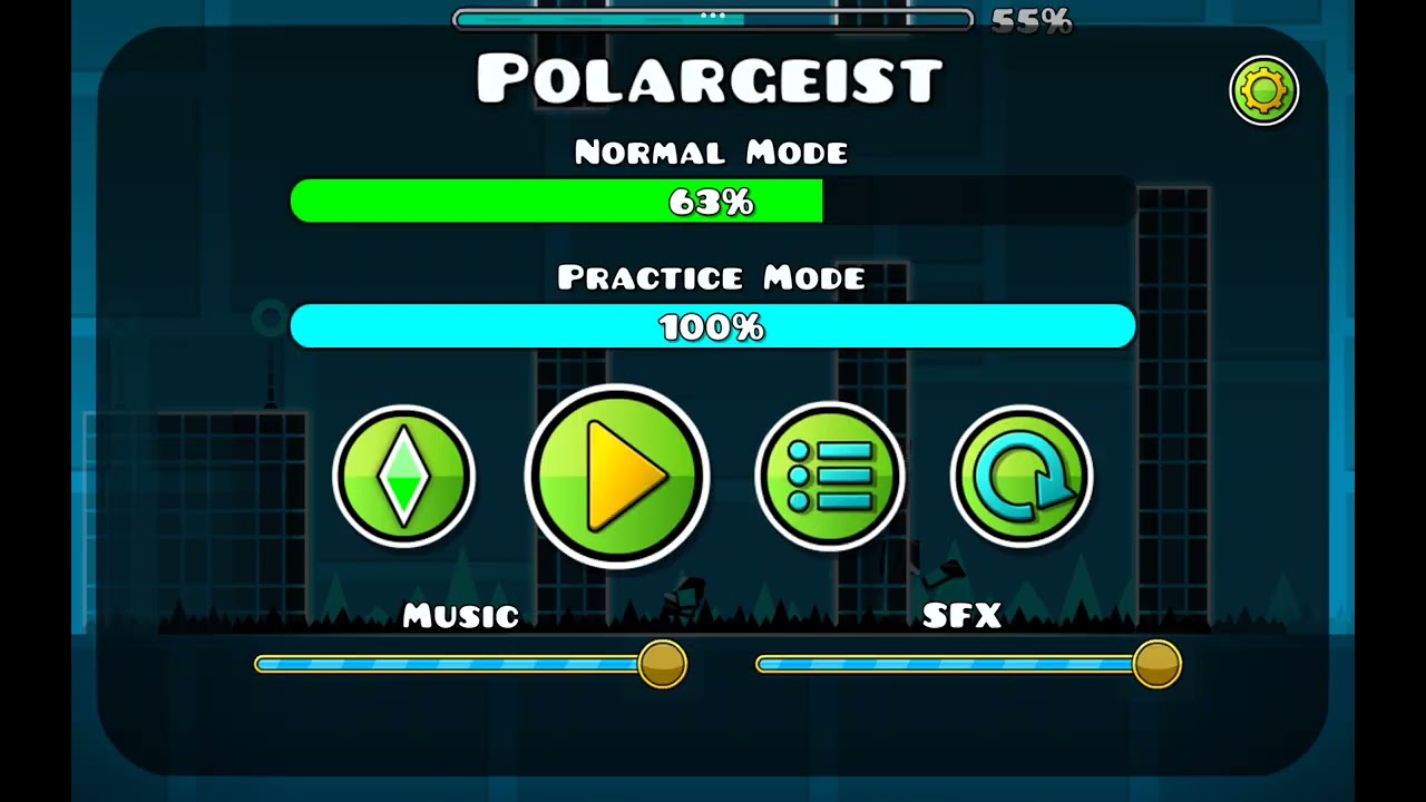 Playing geometry dash part 3
