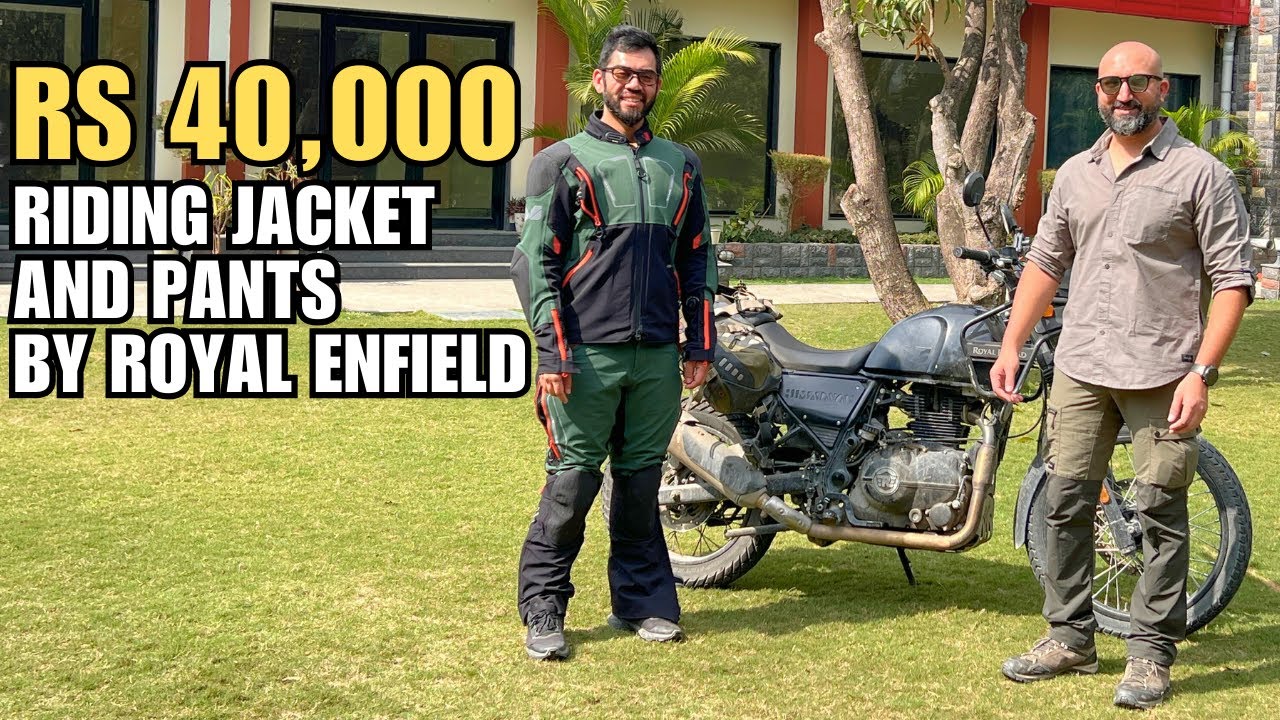Royal Enfield Adventurer XT Riding Jacket And Pants: Safest Riding Gear In India Today