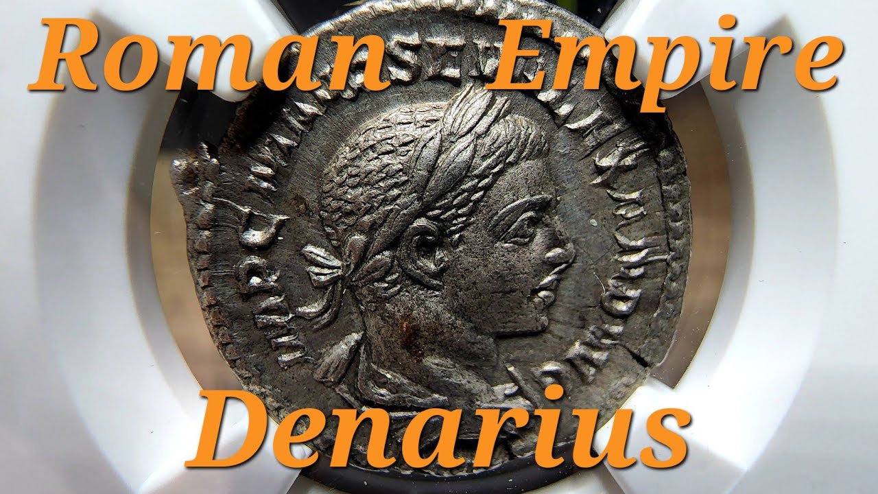 Roman Empire Silver Denarius