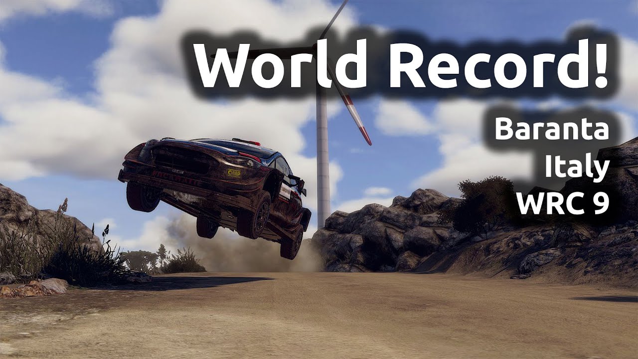 WRC 9 - Rally Italia Sardegna - Monte Baranta - World Record