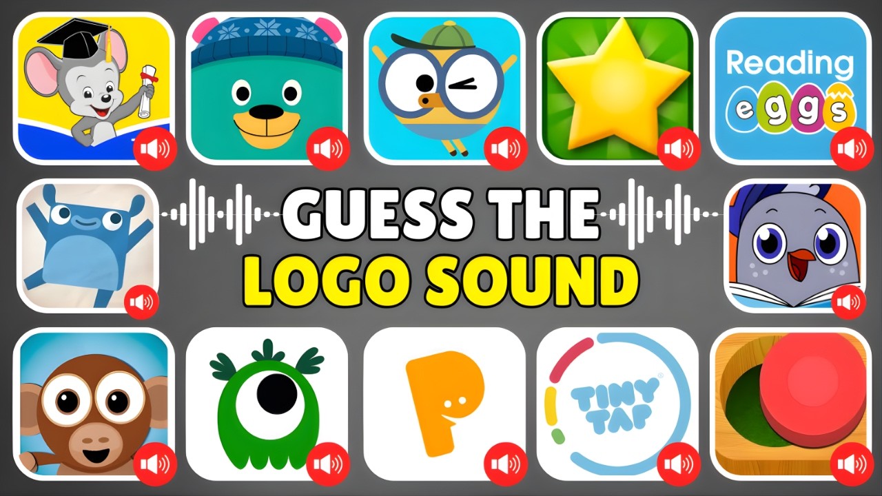 👨‍👩‍👧🔊 Parents & Kids Quiz: Guess The Preschool Logo Sounds Together | Quiz 2026