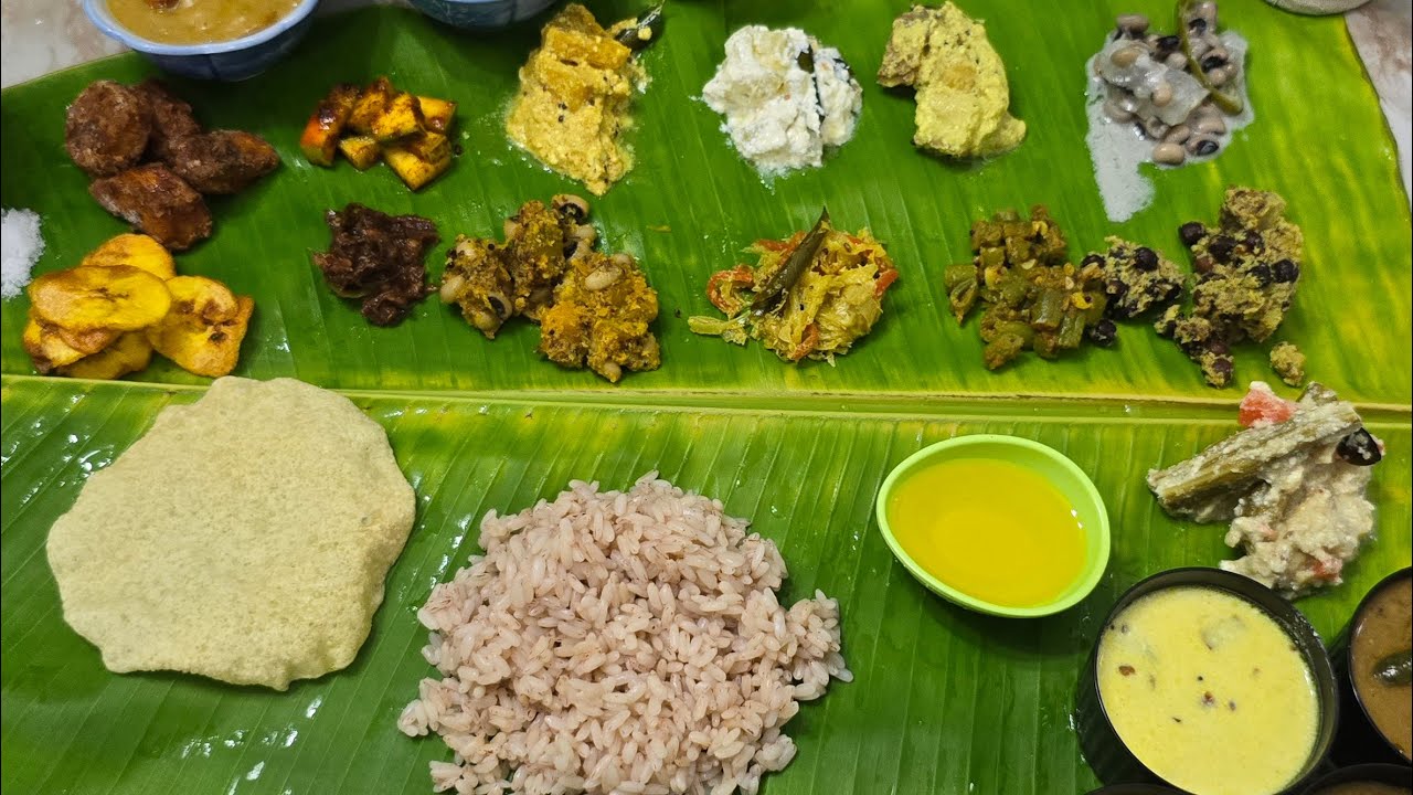 Onam Sadhya | Kerala Lunch Menu | Special Lunch Menu Recipe