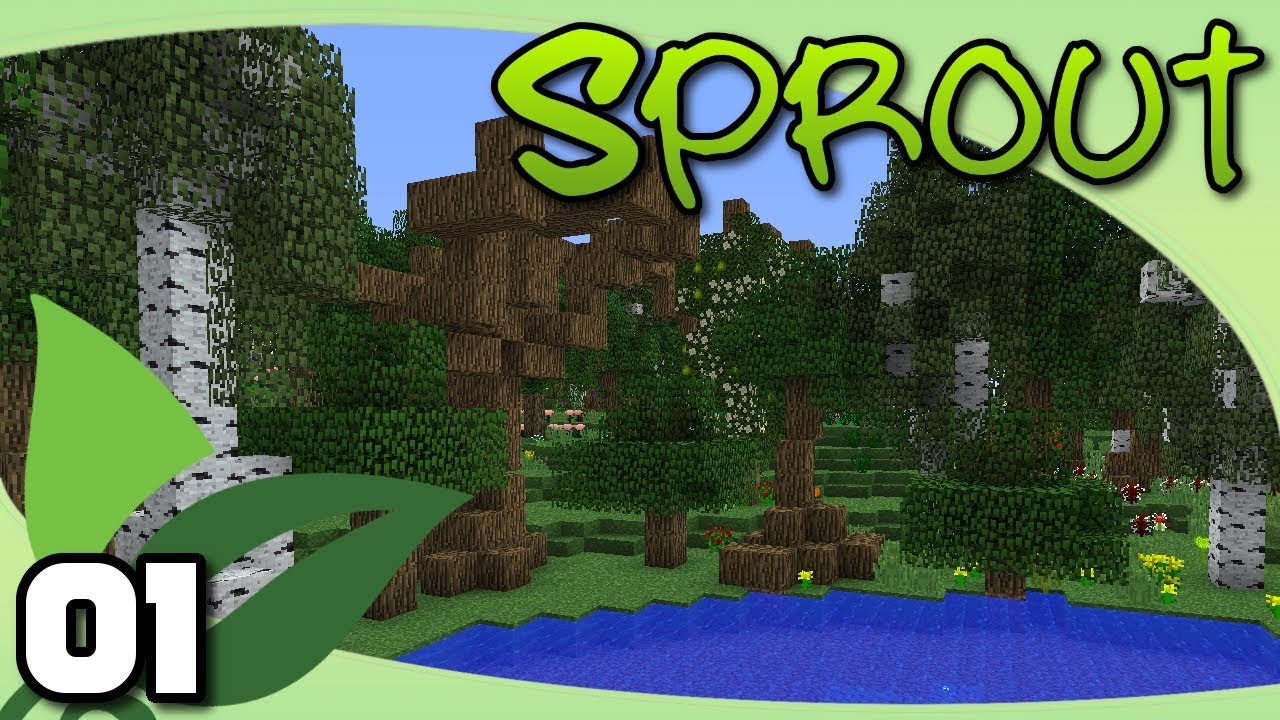 Sprout - Ep. 1: What a Wonderful World | Minecraft Modded Survival RPG