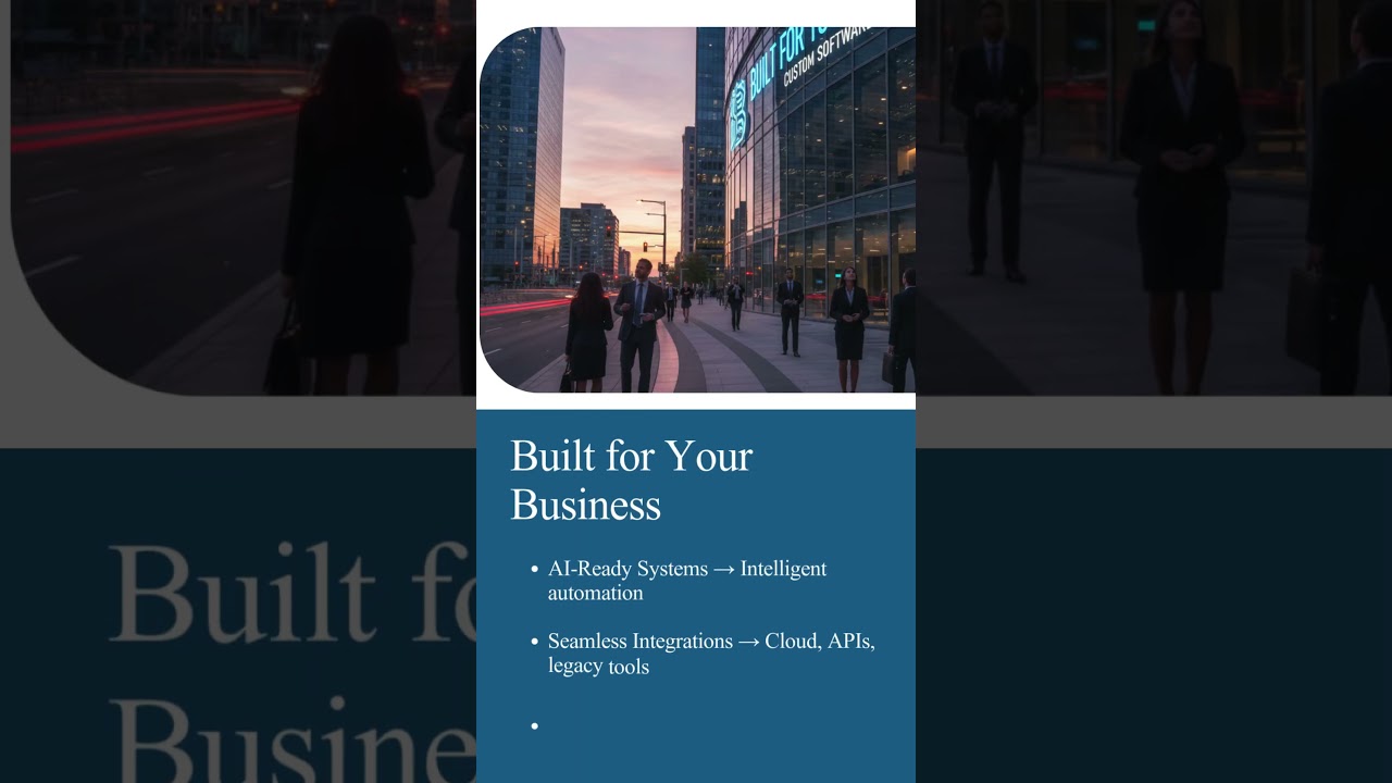 Custom Software Development Solutions | Build Scalable Software for Your Business 