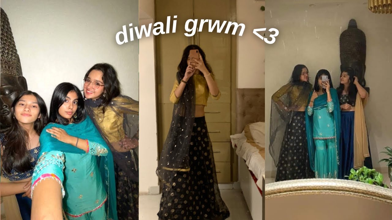 diwali get ready with me ♡