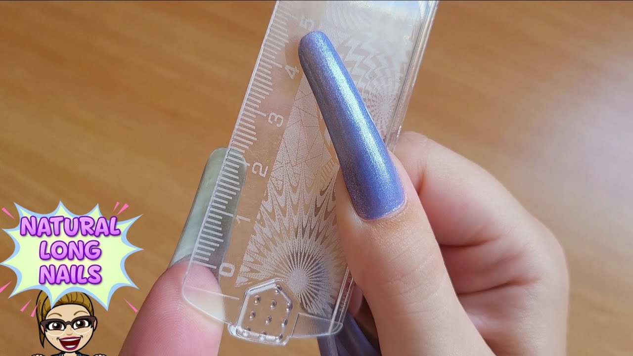 Natural Long Nails 11 months nail Growth 💅🏼