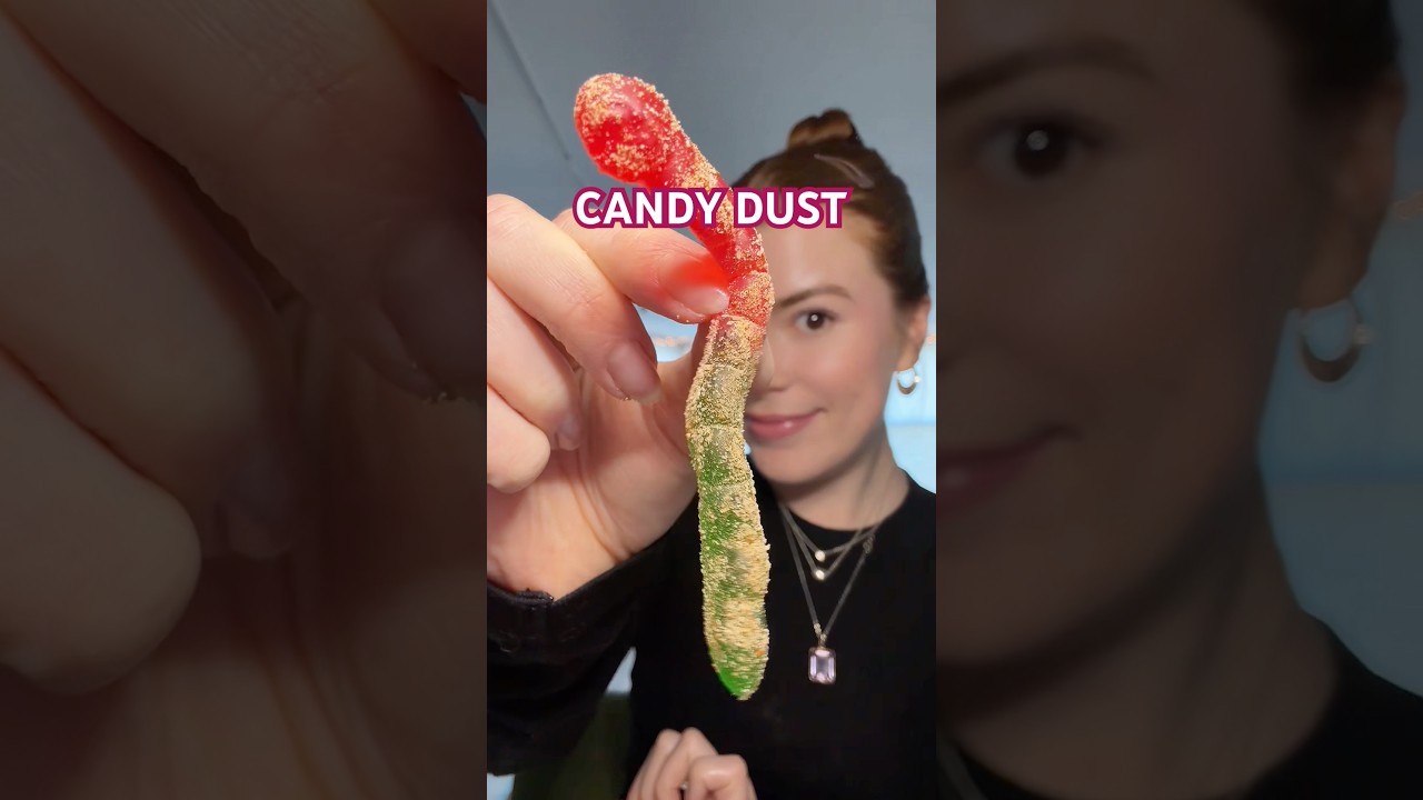 Пробую сахарную пудру на разных вещах 🍭🤭 (из IT&rsquo;SUGAR) #обзорконфет #конфеты #мукбанг #дегустация