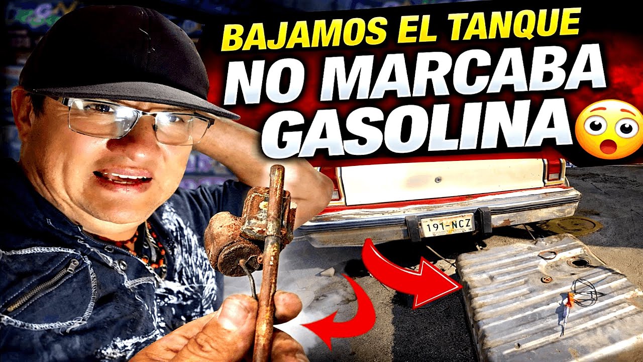🔥 Bajamos el Tanque y Revivimos el Medidor de Gasolina / Dodge Dart Guayín 1980 😱