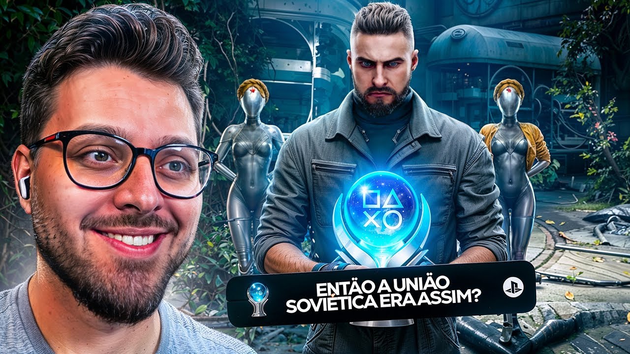 EU PLATINEI ATOMIC HEART... E ACHEI BIZARRO D+ 🤖