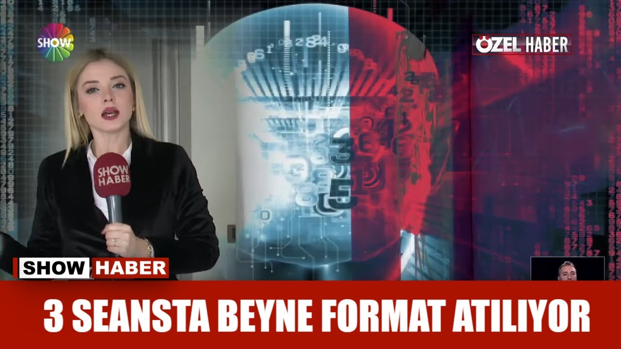 3 seansta beyne format atılıyor