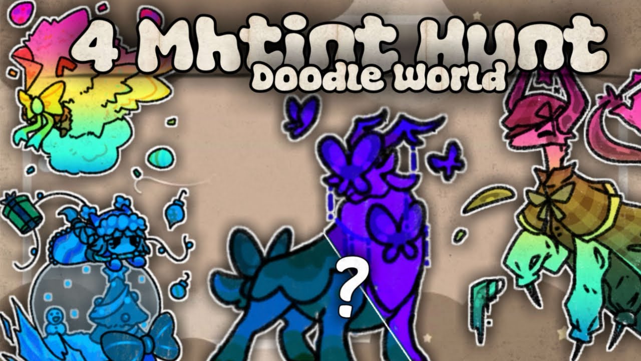 4 Mhtint Hunts! Compilation - Part 2 | Doodle World