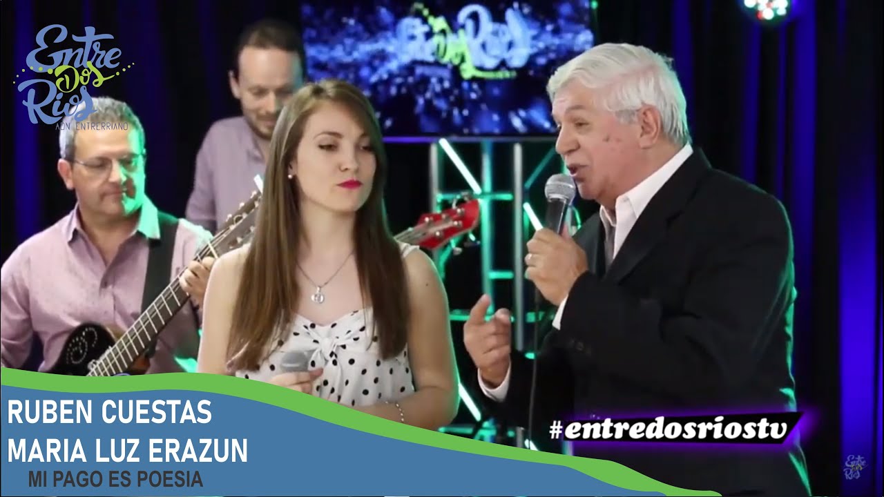 RUBEN CUESTAS con MARIA LUZ ERAZUN 