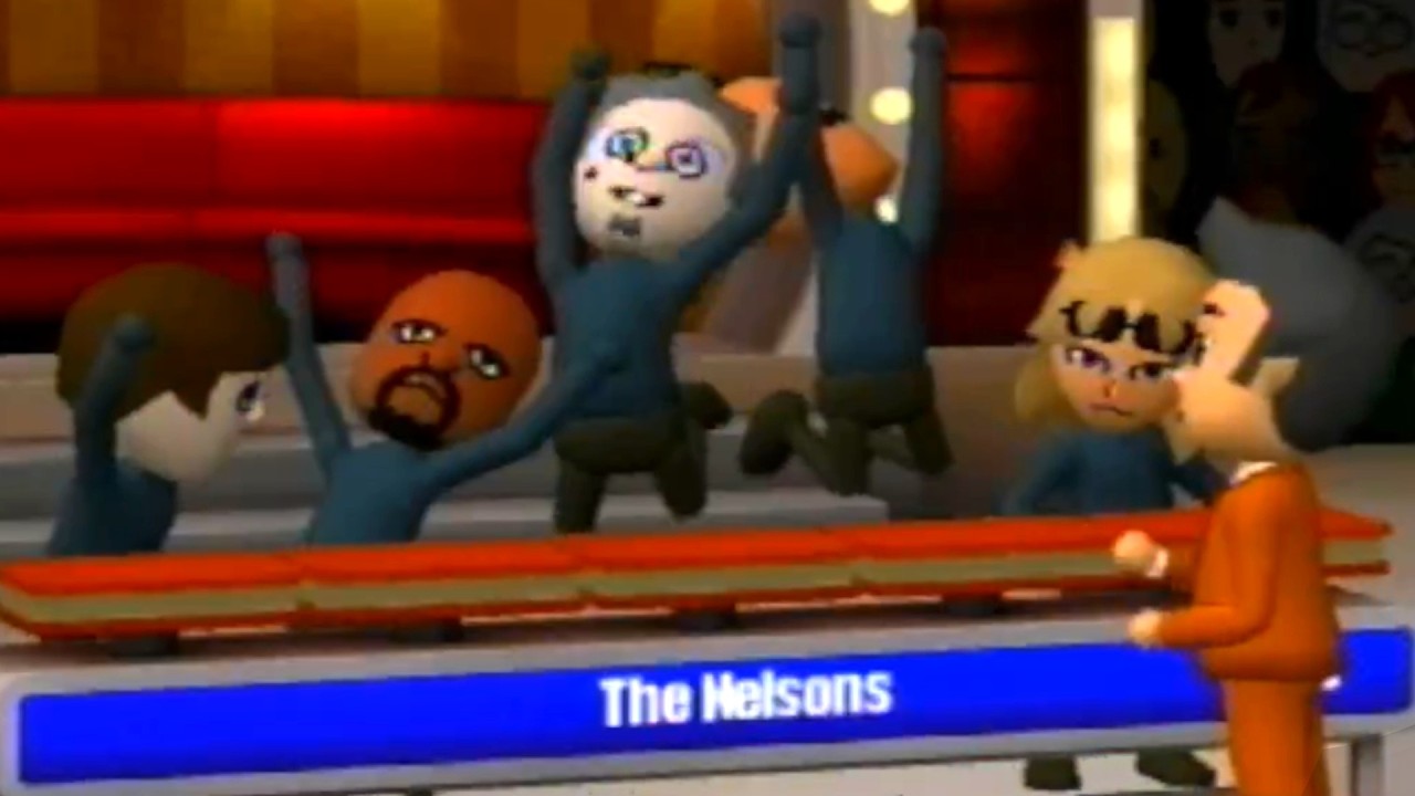 senko embarrasses herself on family feud wii