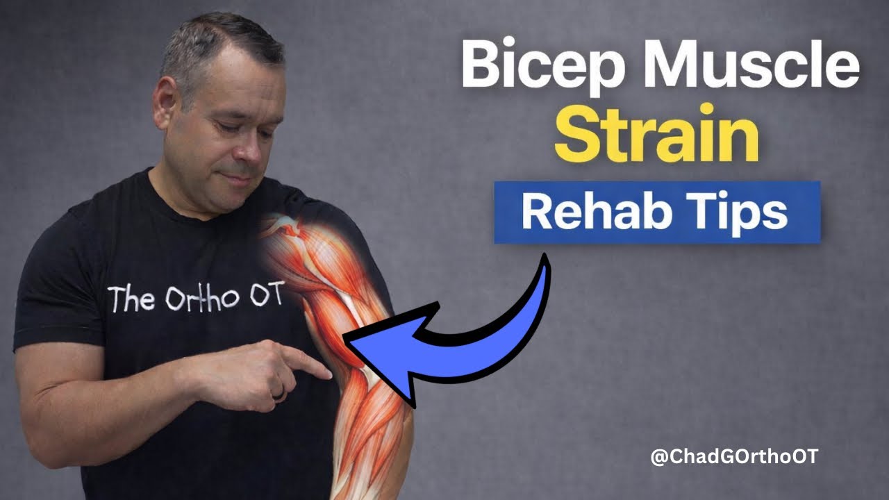 Biceps Strain! Ortho Rehab Tips 