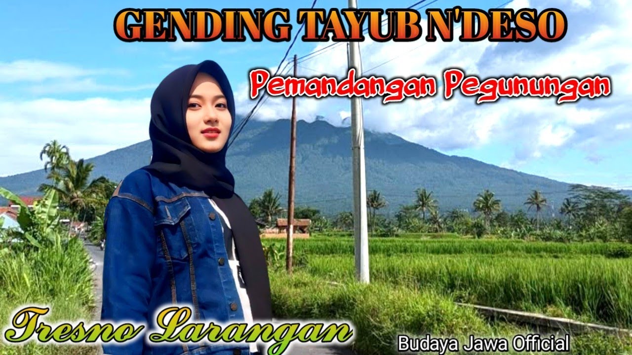 Gending Tayub N'Deso‼️TRESNO LARANGAN‼️(PEMANDANGAN) By Budaya Jawa Official (vlog suasana kampung)