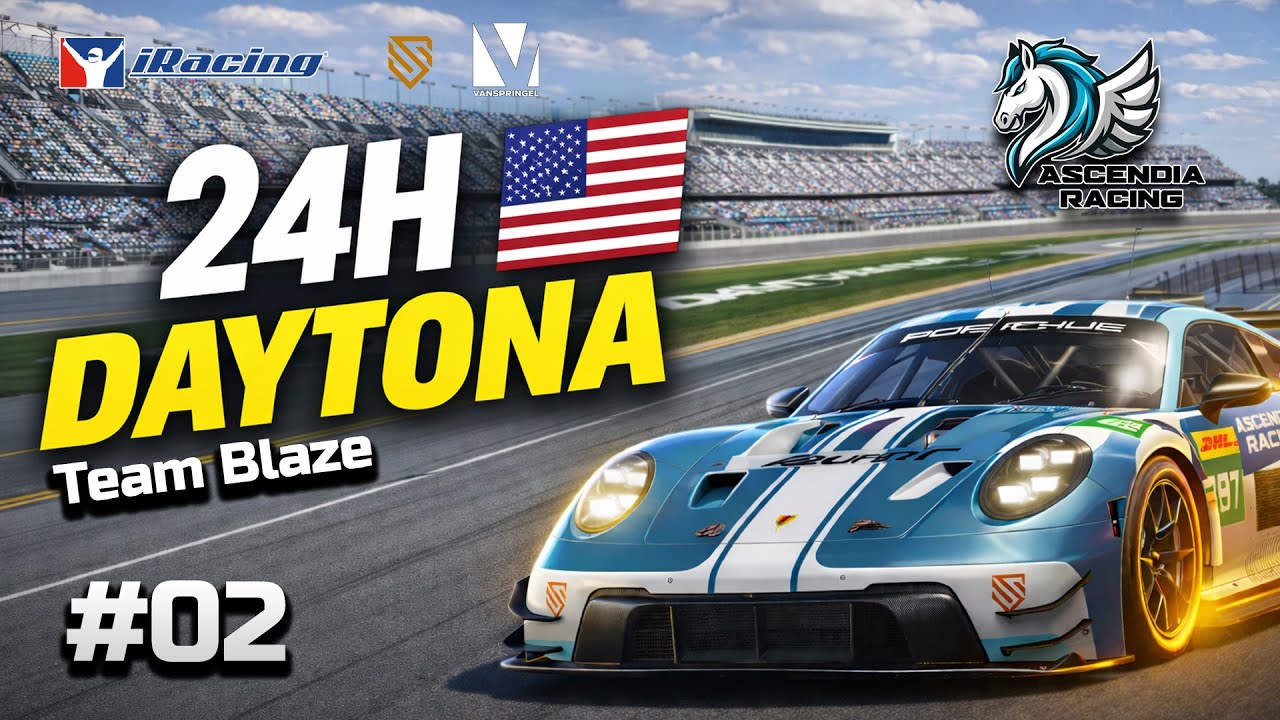 Ascendia Racing Team Blaze - 24H de Daytona (Part 3/3)