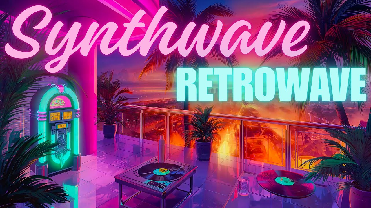 80s Synthwave Night Drive - Retro Neon Background Music | Vol. 1