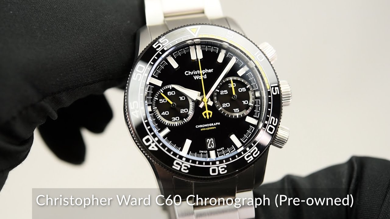 Хронограф Christopher Ward C60 (б/у)