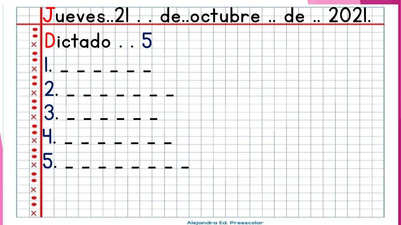 Dictado 5