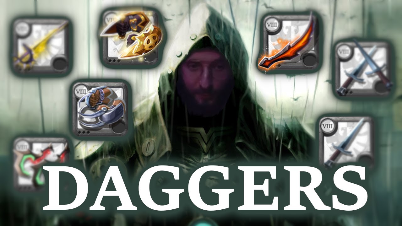 Get a kill with EVERY DAGGER - Albion Online