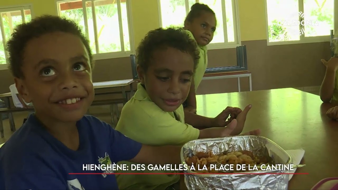 Hienghène : Des gamelles à la place de la cantine