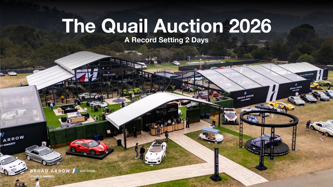 A Record Setting 2 Days | The Quail Auction 2026 | Broad Arrow Auctions