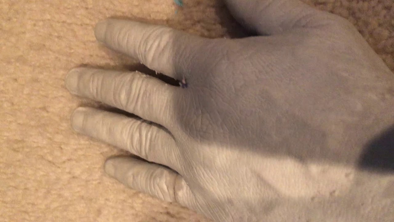Ultracal 30 hand mold