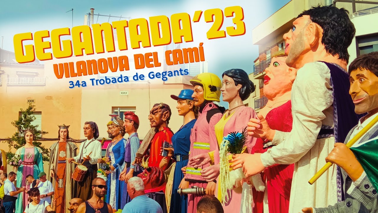 34a Trobada de gegants de Vilanova del Camí (15/10/2023)