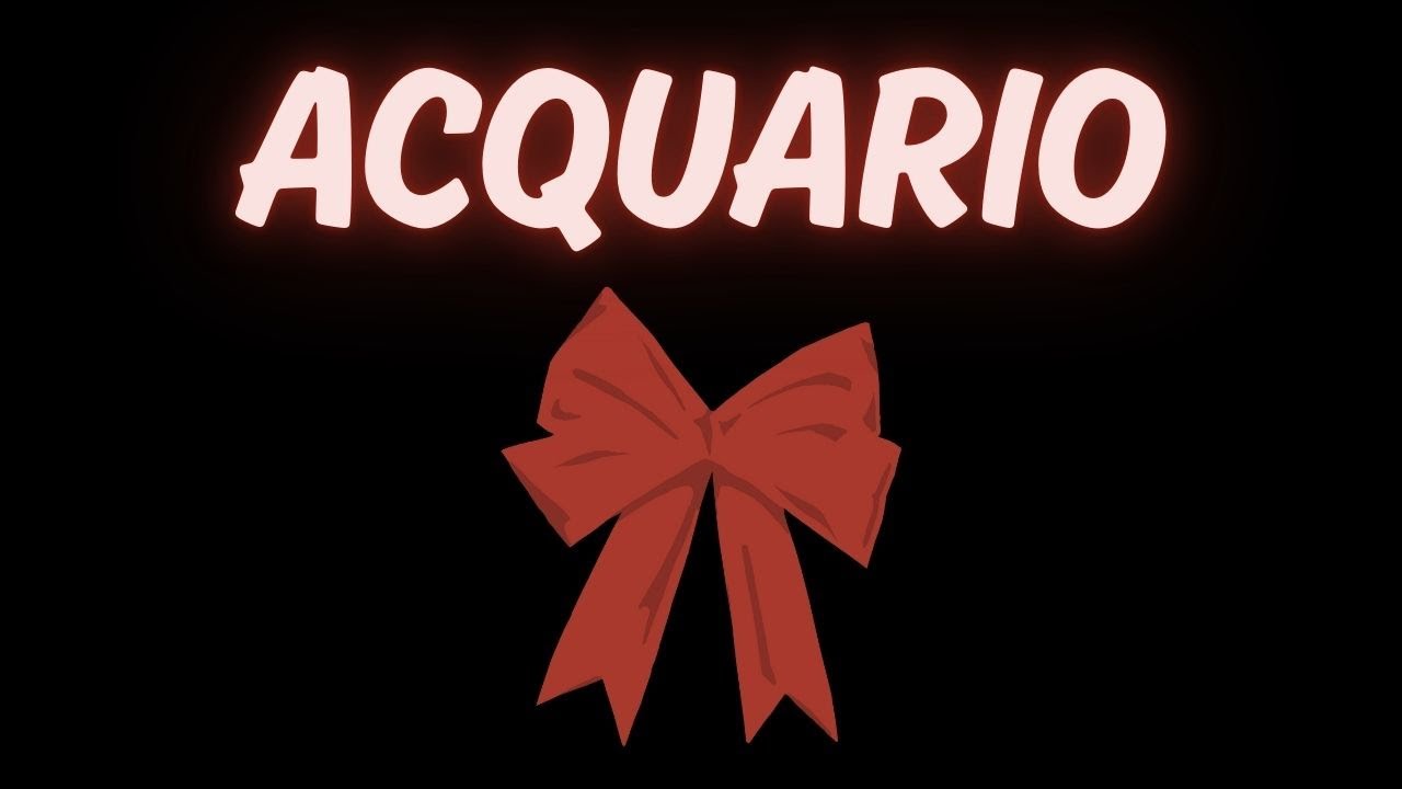 ACQUARIO ❗️LE MIE CARTE NON MENTONO❗️ ACCADRÀ QUESTO 🤬 - LETTURA TAROT
